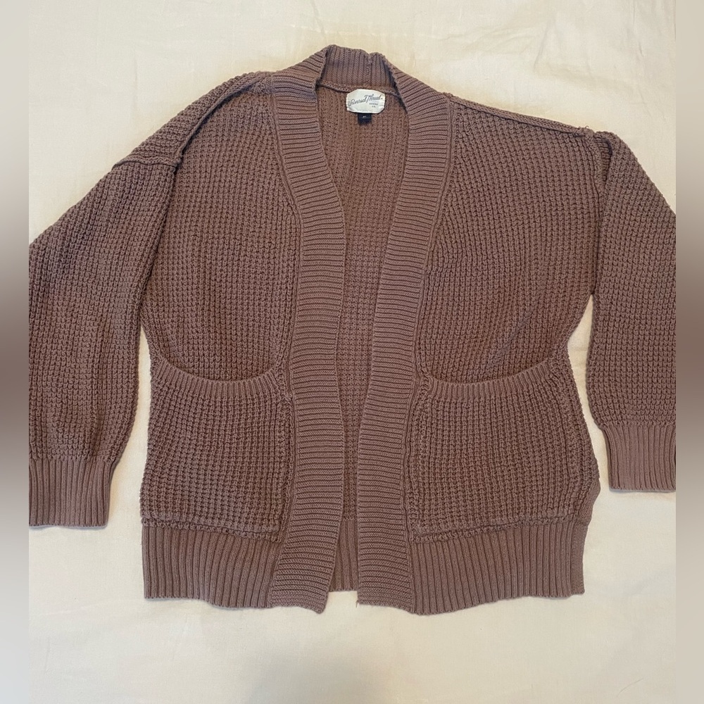 Waffle Cardigan XS